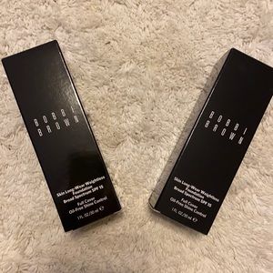 2 Bobbi Brown WARM BEIGE full coverage foundation